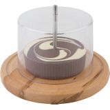 Kaaskruller - Chocoladekruller - APS - ø22xh15 cm - 3-delig