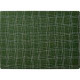 APS - 60585 - Placemat - Donkergroen - Afwasbaar, Vuilafstotend, Antislip, 45 x 33 cm, Siliconen