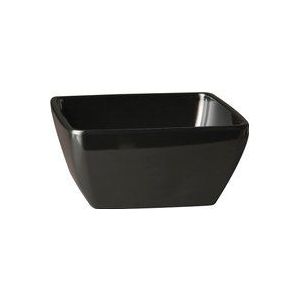APS 79005 Schaal Friendly Bowl, zwart, gemaakt op gebruikt plastic, 100% milieuvriendelijk, 19,0 x 19,0 x 9,0 cm