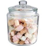 APS-Germany® Voorraadpot met Luchtdichte Deksel - Weckpotten - Glazen Voorraadpotten - Ø11,5 cm