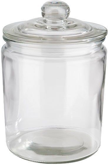 APS-Germany® Voorraadpot met Luchtdichte Deksel - Weckpotten - Glazen Voorraadpotten - Ø14,0 cm