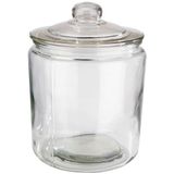 APS-Germany® Voorraadpot met Luchtdichte Deksel - Weckpotten - Glazen Voorraadpotten - Ø18,0 cm