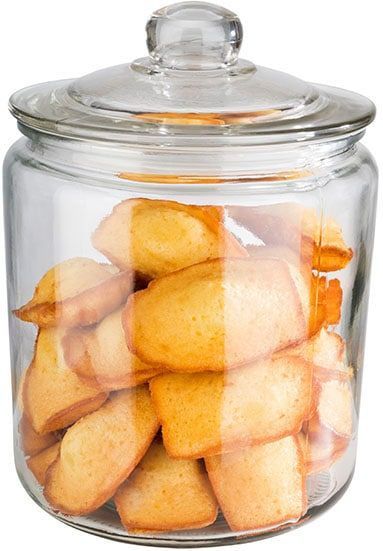 APS-Germany® Voorraadpot met Luchtdichte Deksel - Weckpotten - Glazen Voorraadpotten - Ø18,0 cm