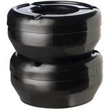 APS - Casual - Asbak - Zwart - Ø 10 cm - H: 4 cm - Kunststof