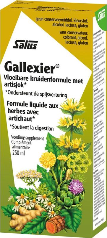 Salus Galaxier Artisjok Elixir 250 ml  -  Ocebio