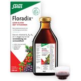 Salus Floradix IJzer-elixir - Voedingssupplement met IJzer en Vitamine B12 - 250 ml