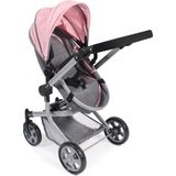 Bayer Chic Poppenwagen Mika combi (lichtgrijs/roze)
