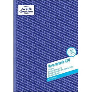 Zweckform Kasboek Voor Boekhoudpakketten/426 DIN A4 Staand Wit 100 Vel (Duitstalig)