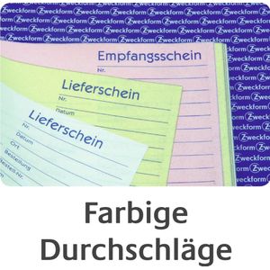 AVERY Zweckform Lieferschein mit Preisspalte Formularbuch 1763