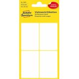 Etiketten 54x35mm VE=24 St&#252;ck wei&#223;