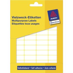 Huismerk Avery 3319 Handmatige Etiket 29x18mm Wit