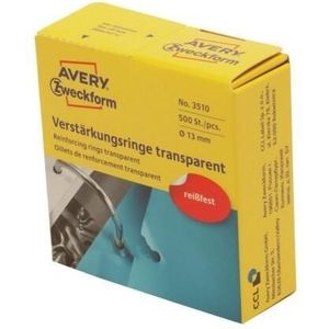 500 AVERY Zweckform Lochverstärker transparent