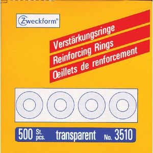 Avery Zweckform 3510, Bindeclip, Transparent, Polypropylen (PP), 1,3 cm