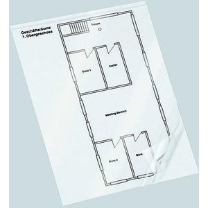 Avery 3555, Polyester, Transparent, Laser, A4 (210×297 mm), PVC, 0,1 mm