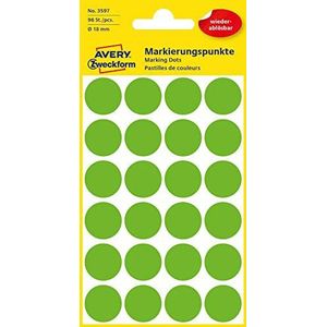 AVERY Zweckform Klebepunkte Ø 18,0 mm grün