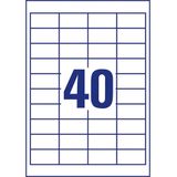 Huismerk Avery 3657 Universele Etiket 48,5x25,4mm