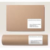Avery Universele Etiketten, wit, 48,5 x 16,9 mm, permanent klevend