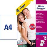 Avery Zweckform - My Design T-Shirt - Inkjet-Textielfolie - DIN A4 - Voor Licht Textiel