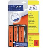 Avery Zweckform Ordnerrückenschilder 61x297mm selbstklebend VE=60 Stüc