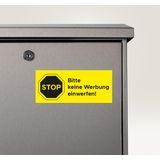 Avery-Zweckform L6107-20 Etiketten 99.1 x 42.3 mm Polyester folie Geel 240 stuk(s) Permanent Universele etiketten, Weer