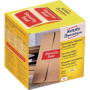 AVERY Zweckform Sicherheitssiegel 38,0 x 20,0 mm
