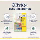 Avery Zweckform - L4793-20 - Etiketten - Geel - 38.1x21.2mm - 1300 Stuks