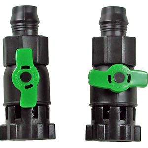 Tetra - Aquariumfilter - Aquarium - Tetra Tec Ex400/600/700 Kranen 2st - 3x7x8cm Zwart - 2st