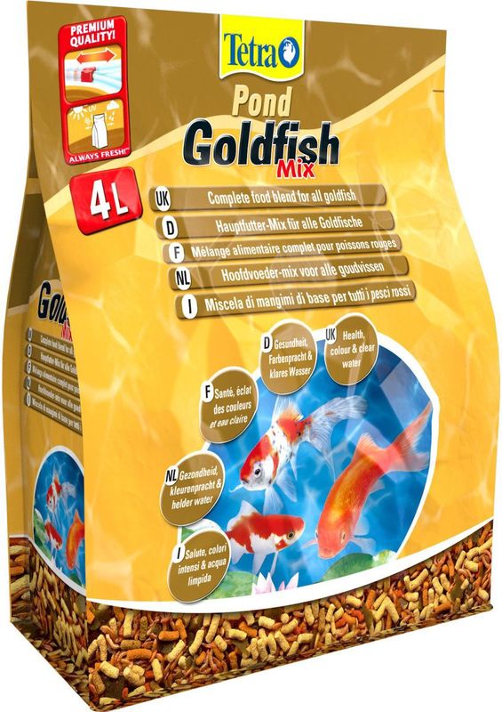 Tetra Pond Goldfish Mix - 4 L