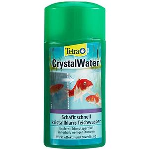 Tetra Pond CrystalWater Waterzuiveraar tegen vertroebelingen voor kristalhelder water in de tuinvijver, 500 ml fles