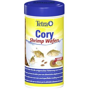 Tetra Cory ShrimpWafers - vleesetende visvoer met 10% garnalen in blik van 250 ml