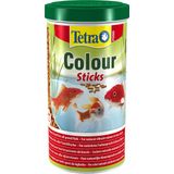 Tetra Pond Colour Sticks – evenwichtige voeding voor vijvervissen in heldere kleuren – verrijkt met sporenelementen en essentiële vitaminen, carotenoïden – versterkt de glans van de kleuren – 1 l