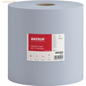 Putzrolle xxl 3 38 cm x 360 m (b x l) 3-lagig Tissue blau