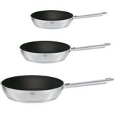 Rösle - Elegance - Pannenset - Zilver - Roestvrijstaal - 3 Stuks