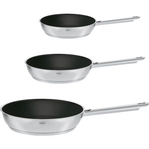Rösle - Elegance - Pannenset - Zilver - Roestvrijstaal - 3 Stuks
