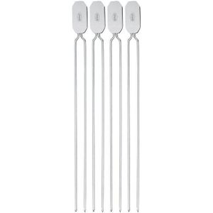 Grillspieß Rösle Silber (4-teilig)
