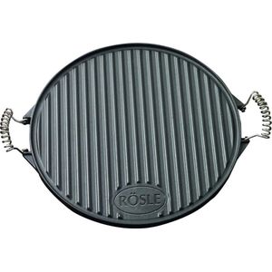 R�sle Grillplaat - � 40 cm - Zwart