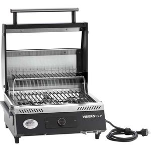 Rösle Barbecue - Barbecue Elektrisch Videro E2-P 2500W (Model 2023) - Roestvast Staal - Zwart