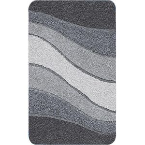 Look - Gedessineerd - Toiletmat - Grijs - 1 stuk