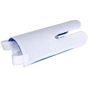 Alberts - 140649 - Sok-aantrekhulpmiddel - Wit - Badstof en Nylon