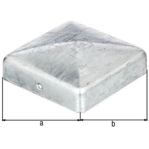 Alberts Paalkap Voor Houtenpalen 90x90mm