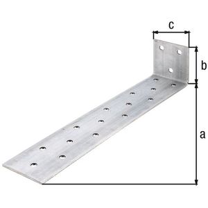 GAH Alberts Flachstahlbetonanker 205 x 40 x 40 mm S.2 mm Stahl roh sdmverz - 332105
