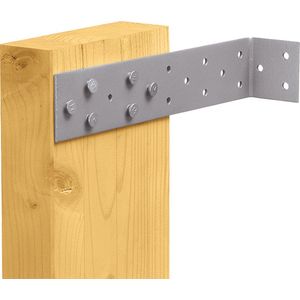 Alberts - Plat Stalen Betonanker - Staal - Verzinkt - 18 Gaten