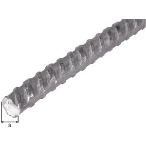 GAH-Alberts Geribbeld staal voor beton - 430306-1000 x 8 mm