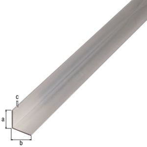 Alberts Hoekprofiel Aluminium Wit 15x10x1mm 2,6m
