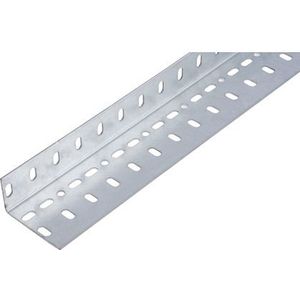 Alberts 431976 Conceptor® hoekprofiel | sendzimir verzinkt | geperforeerd | 1000 x 25 x 45 cm