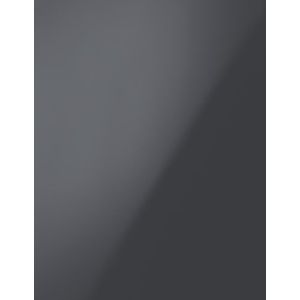 Alberts 460112 Gladde plaat ALU-antraciet-kunststof coating-120 x 1000 x 0,8 mm, antraciet