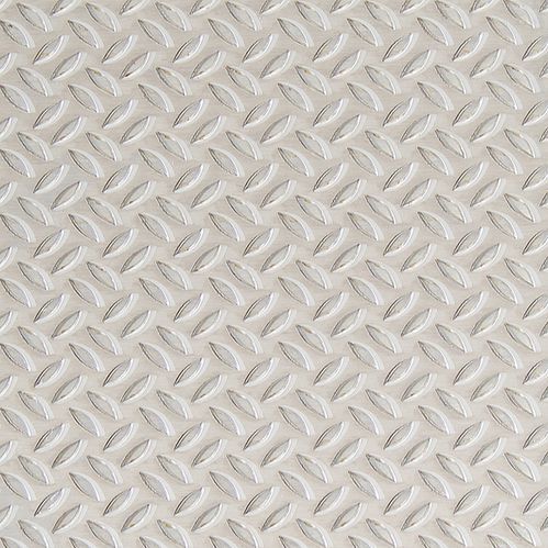 Alberts - Structuurplaat - Rijstkorrel-reliëf - Aluminium - 500x200 mm