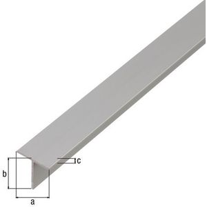 Alberts Ba-profiel T-vorm Aluminium 20x20x1,5mm 2m