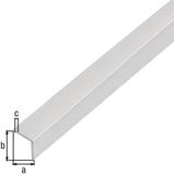 Alberts - Hoekprofiel - Zilver - Aluminium - Zelfklevend - 1000 mm