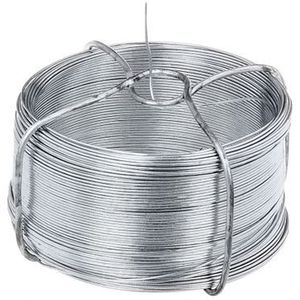 Alberts Draadspoel Ruwstaal Gegalvaniseerd 0,8mm 50m